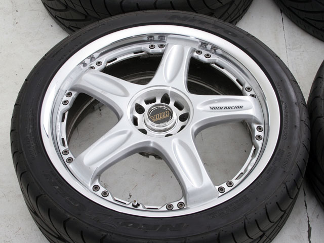 Volk Racing Rays GT C Spark Silver (Face 1) 2 Piece Forged Wheel/Tire 